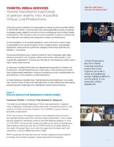 Yorktel Virtual Live Event Case Study