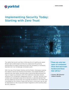 Implementing Security With Zero Trust